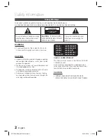 Preview for 2 page of Samsung HT-C650W User Manual