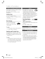 Preview for 4 page of Samsung HT-C650W User Manual