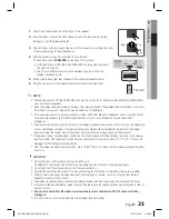 Preview for 21 page of Samsung HT-C650W User Manual