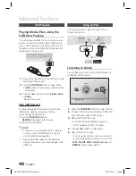 Preview for 40 page of Samsung HT-C650W User Manual