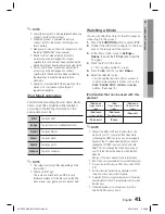 Preview for 41 page of Samsung HT-C650W User Manual