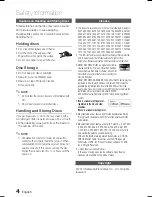 Preview for 4 page of Samsung HT-C6730W User Manual