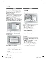 Preview for 40 page of Samsung HT-C6800 User Manual