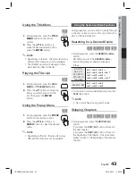 Preview for 43 page of Samsung HT-C6800 User Manual