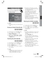 Preview for 45 page of Samsung HT-C6800 User Manual