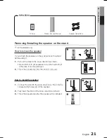 Предварительный просмотр 21 страницы Samsung HT-C6900W User Manual