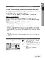 Предварительный просмотр 25 страницы Samsung HT-C6900W User Manual