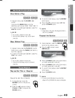 Предварительный просмотр 49 страницы Samsung HT-C6900W User Manual