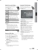 Предварительный просмотр 55 страницы Samsung HT-C6900W User Manual