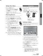 Предварительный просмотр 57 страницы Samsung HT-C6900W User Manual