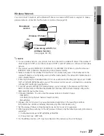 Предварительный просмотр 27 страницы Samsung HT-C6930W/XEU User Manual