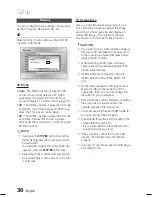 Предварительный просмотр 30 страницы Samsung HT-C6930W/XEU User Manual