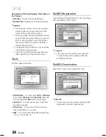 Предварительный просмотр 38 страницы Samsung HT-C6930W/XEU User Manual