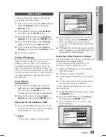 Предварительный просмотр 39 страницы Samsung HT-C6930W/XEU User Manual