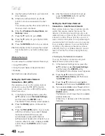 Предварительный просмотр 40 страницы Samsung HT-C6930W/XEU User Manual