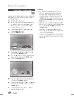 Предварительный просмотр 54 страницы Samsung HT-C6930W/XEU User Manual