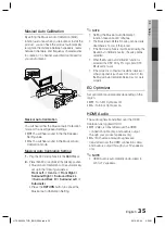 Предварительный просмотр 35 страницы Samsung HT-C6930W User Manual