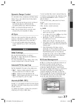 Предварительный просмотр 37 страницы Samsung HT-C6930W User Manual