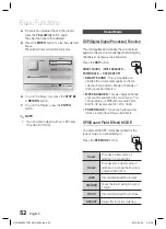 Предварительный просмотр 52 страницы Samsung HT-C6930W User Manual