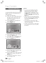 Предварительный просмотр 54 страницы Samsung HT-C6930W User Manual