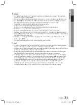 Предварительный просмотр 91 страницы Samsung HT-C6930W User Manual