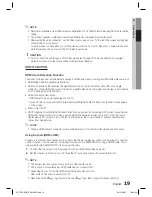 Предварительный просмотр 19 страницы Samsung HT-C720 User Manual