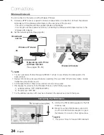 Предварительный просмотр 24 страницы Samsung HT-C7200 User Manual