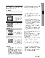 Предварительный просмотр 27 страницы Samsung HT-C7200 User Manual