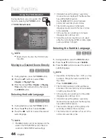 Предварительный просмотр 44 страницы Samsung HT-C7200 User Manual