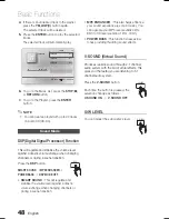 Preview for 48 page of Samsung HT-C7200 User Manual