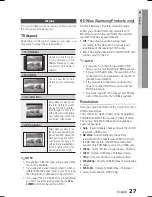 Предварительный просмотр 27 страницы Samsung HT-C7300 User Manual