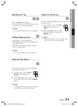 Preview for 33 page of Samsung HT-C750W User Manual