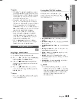 Preview for 63 page of Samsung HT-C9950W User Manual