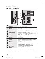 Предварительный просмотр 16 страницы Samsung HT-C9959W User Manual