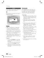 Предварительный просмотр 36 страницы Samsung HT-C9959W User Manual