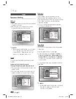 Предварительный просмотр 40 страницы Samsung HT-C9959W User Manual