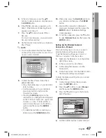 Предварительный просмотр 47 страницы Samsung HT-C9959W User Manual