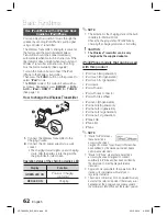 Предварительный просмотр 62 страницы Samsung HT-C9959W User Manual