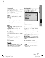 Предварительный просмотр 67 страницы Samsung HT-C9959W User Manual