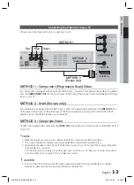 Предварительный просмотр 13 страницы Samsung HT-D330 User Manual