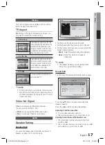 Предварительный просмотр 17 страницы Samsung HT-D330 User Manual