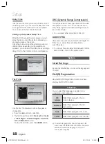 Предварительный просмотр 18 страницы Samsung HT-D330 User Manual