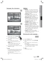 Предварительный просмотр 23 страницы Samsung HT-D330 User Manual