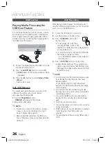 Предварительный просмотр 26 страницы Samsung HT-D330 User Manual