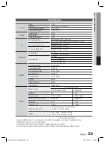 Предварительный просмотр 29 страницы Samsung HT-D330 User Manual