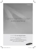 Предварительный просмотр 63 страницы Samsung HT-D330 User Manual