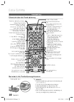 Предварительный просмотр 72 страницы Samsung HT-D330 User Manual