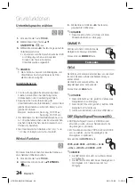 Предварительный просмотр 86 страницы Samsung HT-D330 User Manual