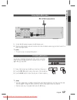 Предварительный просмотр 17 страницы Samsung HT-D330K User Manual