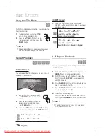 Предварительный просмотр 26 страницы Samsung HT-D330K User Manual